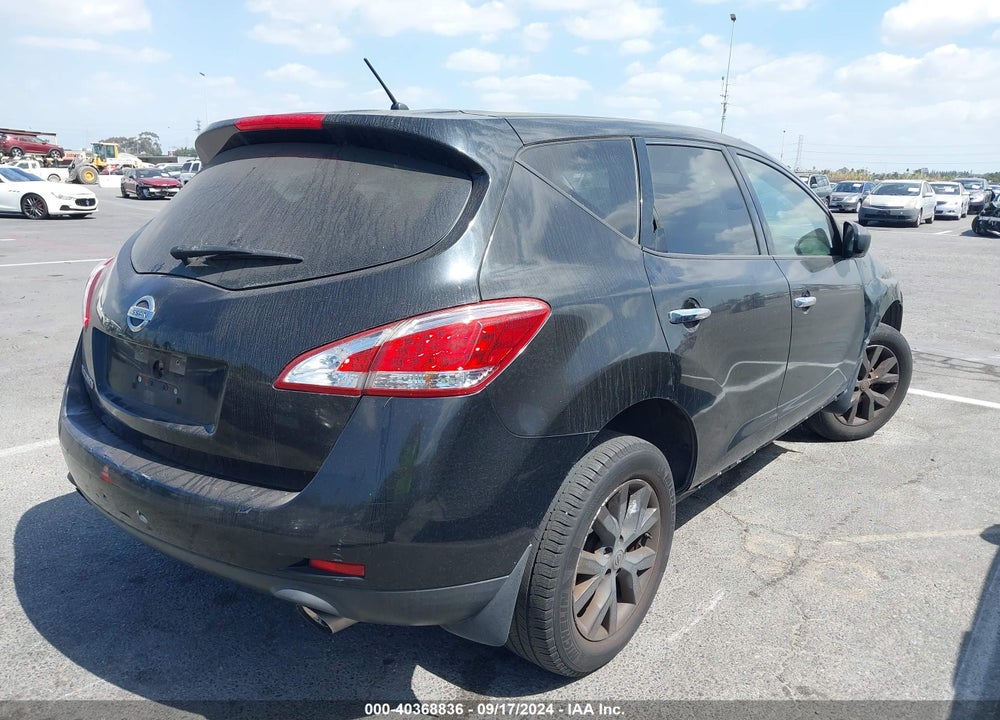 2013 NISSAN MURANO S VIN: JN8AZ1MU5DW210467