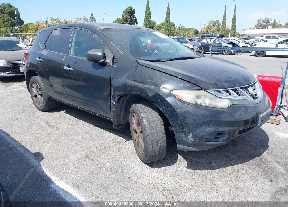 2013 NISSAN MURANO S VIN: JN8AZ1MU5DW210467
