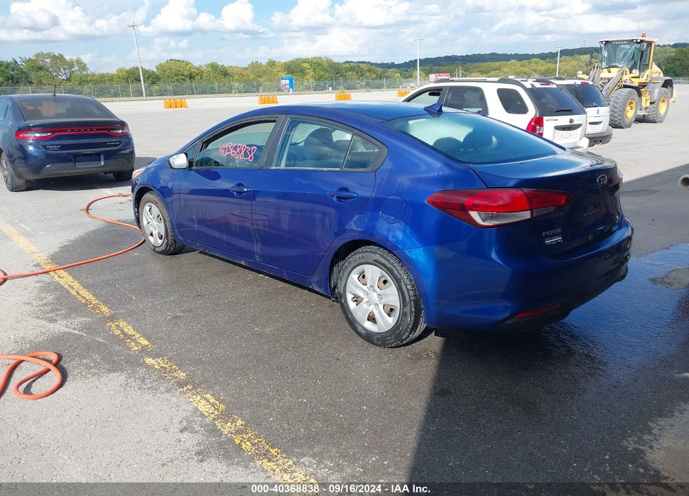2017 KIA FORTE LX VIN: 3KPFK4A73HE088827