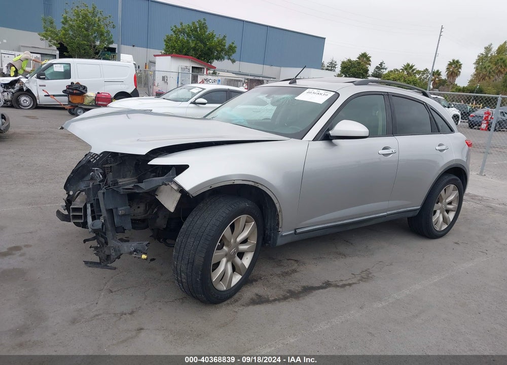 2003 INFINITI FX35 VIN: JNRAS08W23X000729