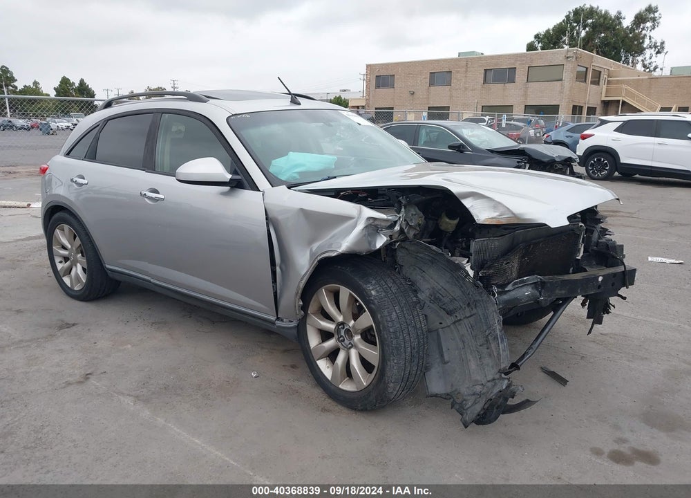 2003 INFINITI FX35 VIN: JNRAS08W23X000729