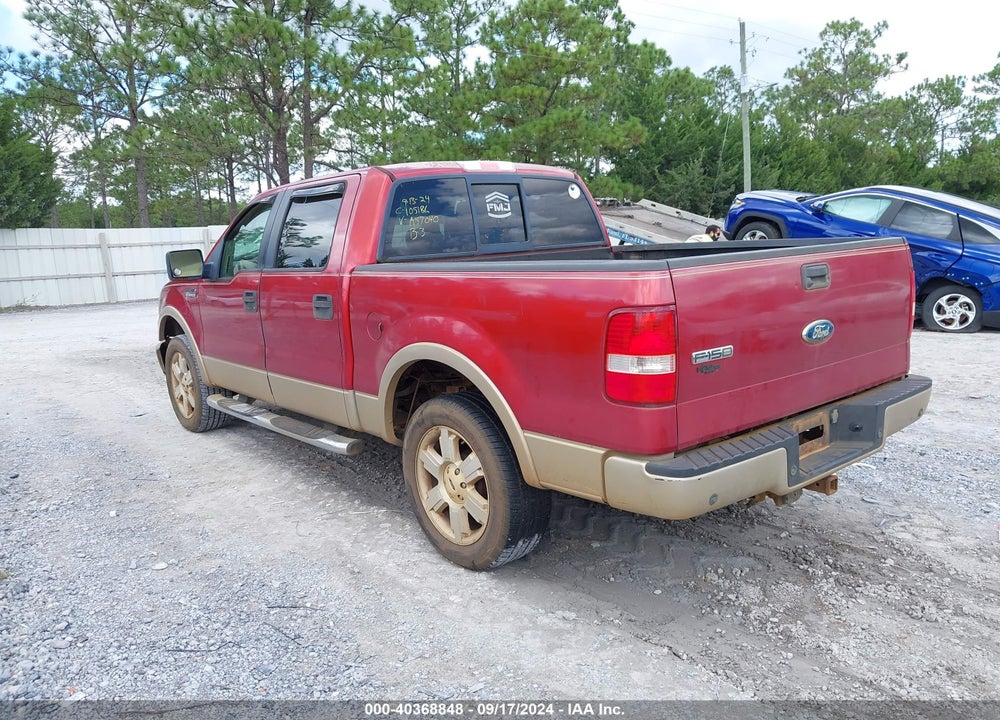 2008 FORD F-150 60TH ANNIVERSARY/FX2/KING RANCH/LARIAT/XLT VIN: 1FTPW12V38FA57040