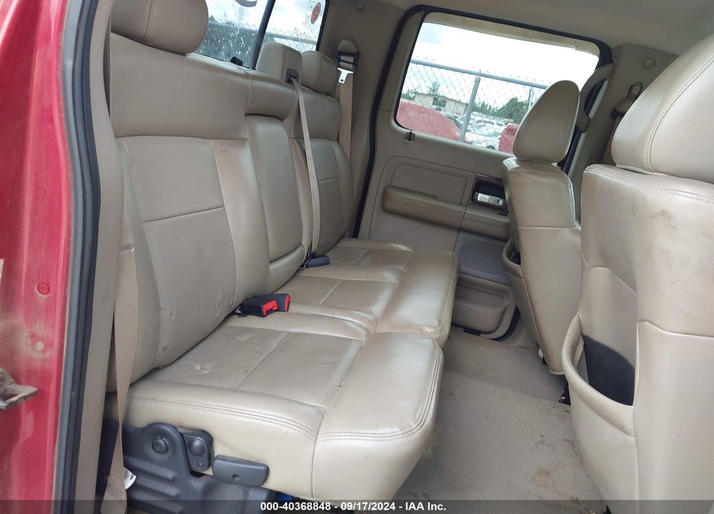 2008 FORD F-150 60TH ANNIVERSARY/FX2/KING RANCH/LARIAT/XLT VIN: 1FTPW12V38FA57040