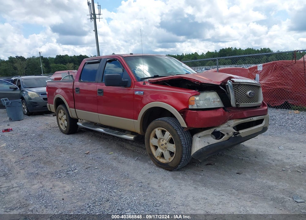 2008 FORD F-150 60TH ANNIVERSARY/FX2/KING RANCH/LARIAT/XLT VIN: 1FTPW12V38FA57040