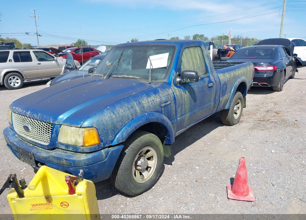 2001 FORD RANGER EDGE/XL/XLT VIN: 1FTYR10U71TA92578