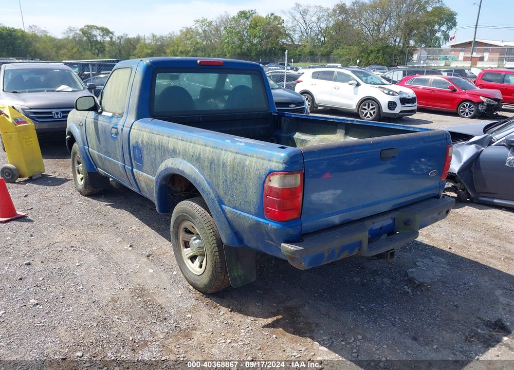 2001 FORD RANGER EDGE/XL/XLT VIN: 1FTYR10U71TA92578