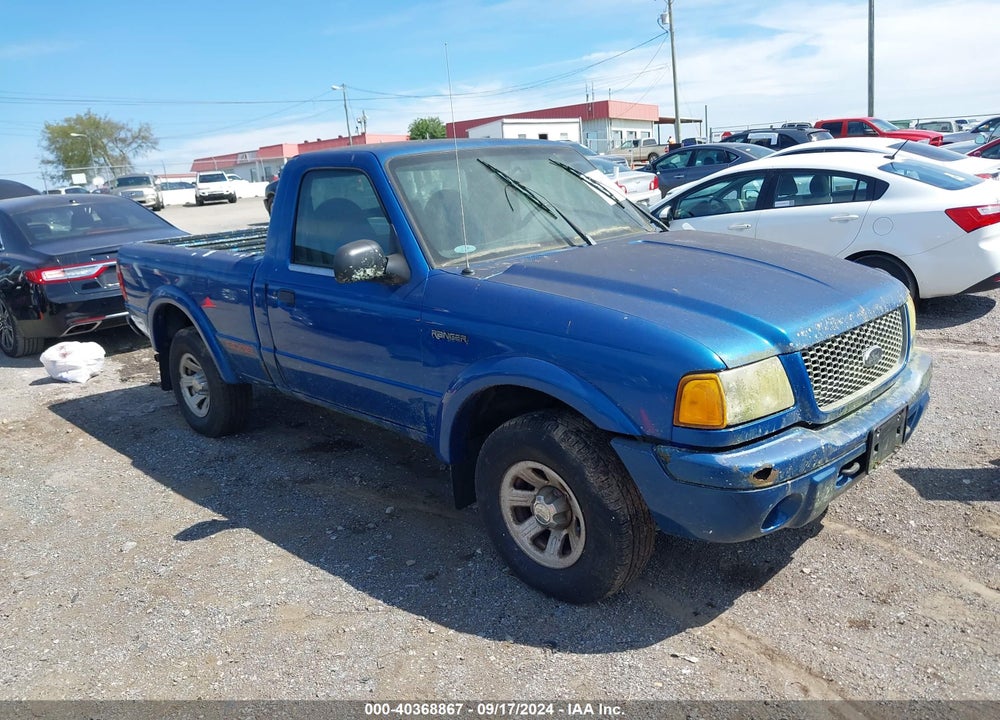2001 FORD RANGER EDGE/XL/XLT VIN: 1FTYR10U71TA92578