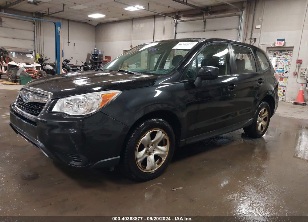 2014 SUBARU FORESTER 2.5I VIN: JF2SJAAC6EH471536