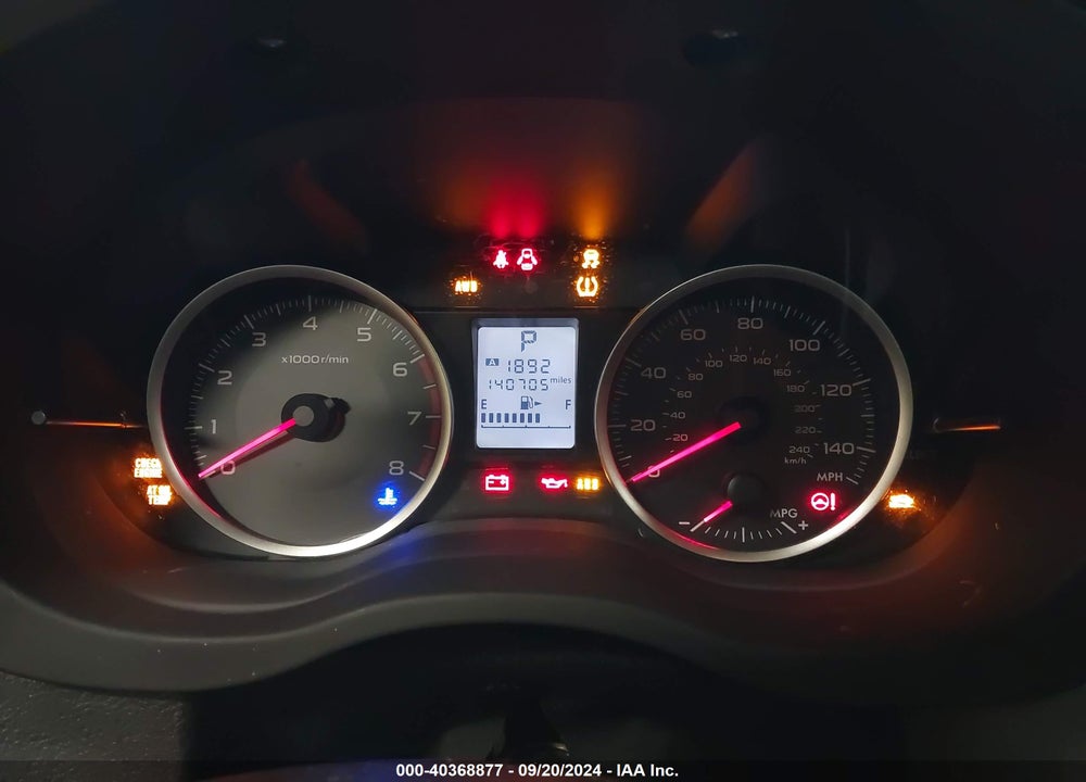 2014 SUBARU FORESTER 2.5I VIN: JF2SJAAC6EH471536