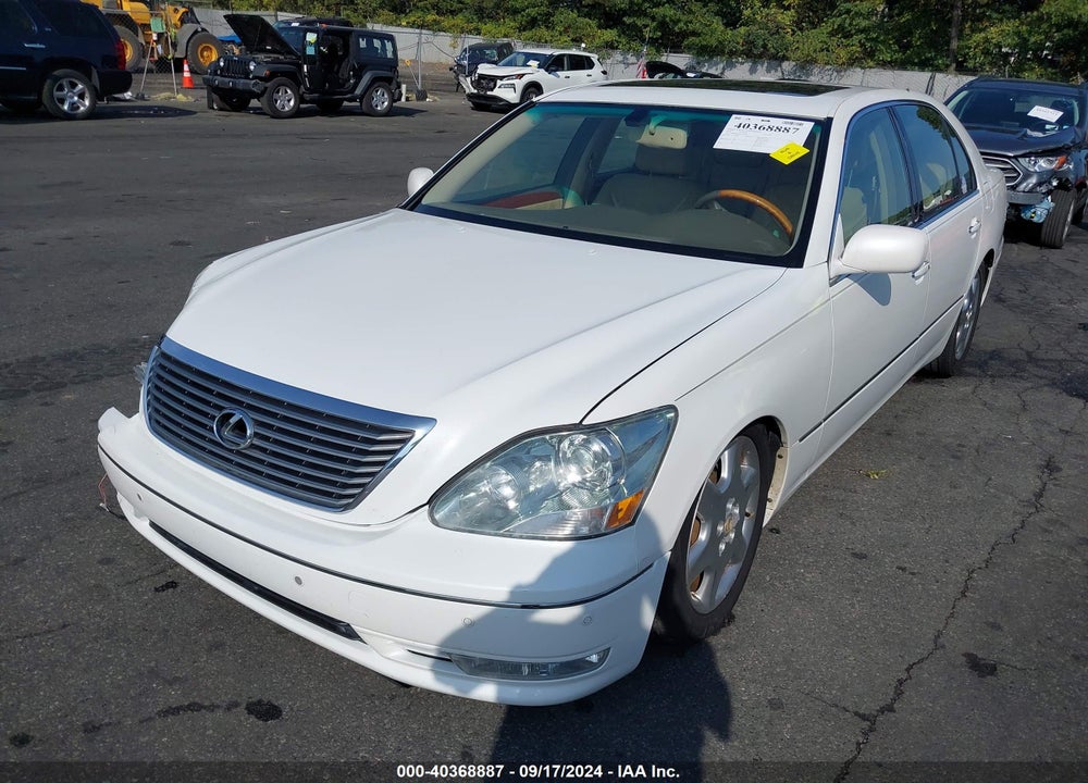 2004 LEXUS LS 430 VIN: JTHBN36F240135587