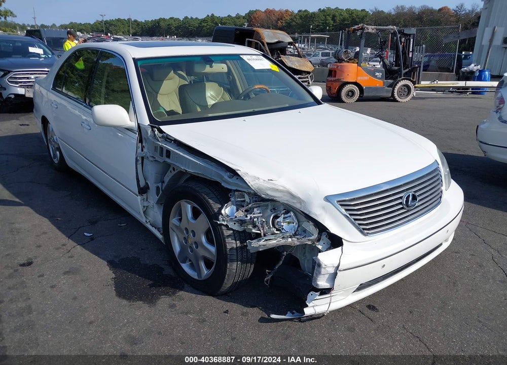 2004 LEXUS LS 430 VIN: JTHBN36F240135587
