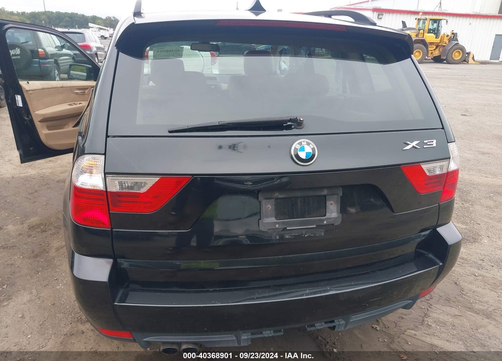 2007 BMW X3 3.0SI VIN: WBXPC93457WF20930