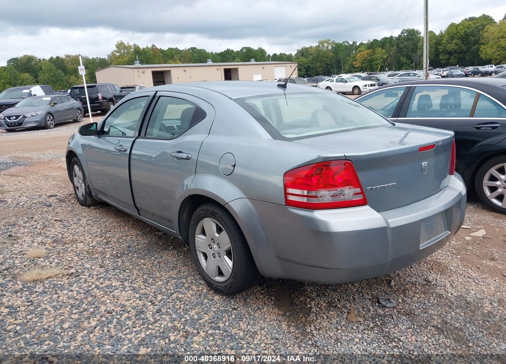 2008 DODGE AVENGER SE VIN: 1B3LC46K08N190547