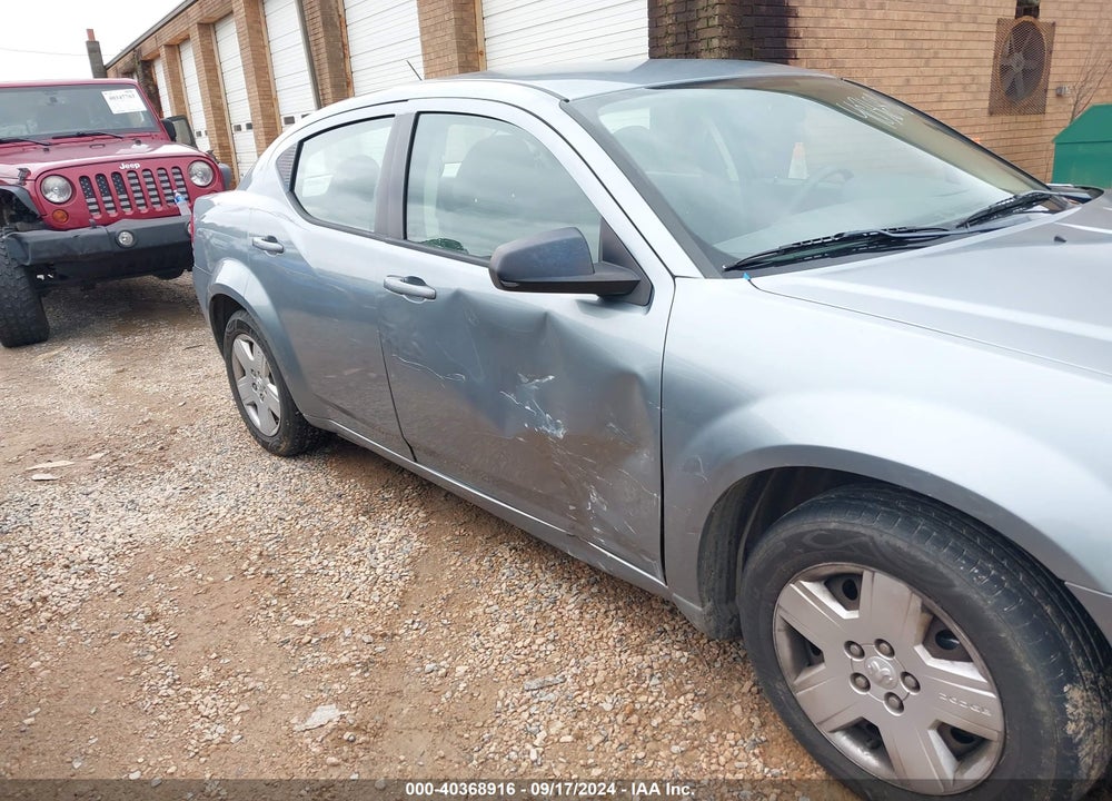 2008 DODGE AVENGER SE VIN: 1B3LC46K08N190547