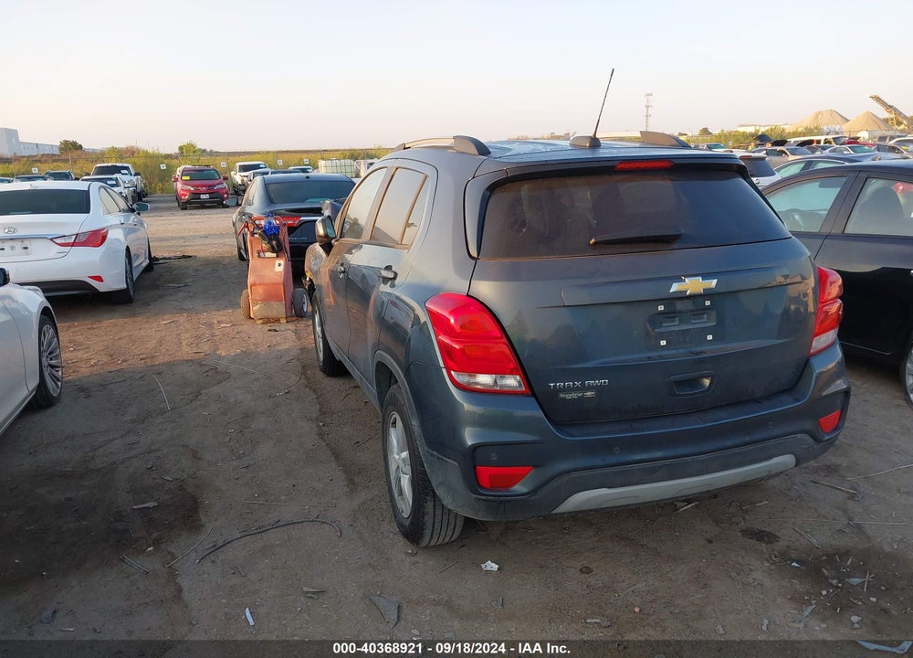2022 CHEVROLET TRAX AWD LT VIN: KL7CJPSMXNB508388