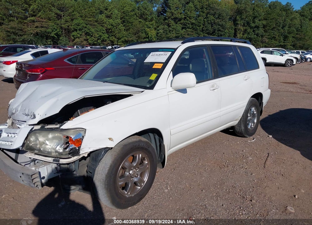 2005 TOYOTA HIGHLANDER V6 VIN: JTEDP21A750060523