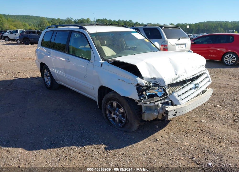2005 TOYOTA HIGHLANDER V6 VIN: JTEDP21A750060523