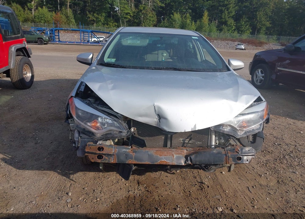 2015 TOYOTA COROLLA LE VIN: 5YFBURHE6FP196770