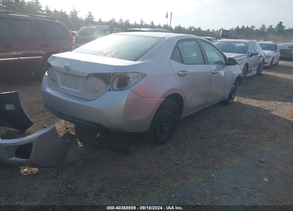 2015 TOYOTA COROLLA LE VIN: 5YFBURHE6FP196770