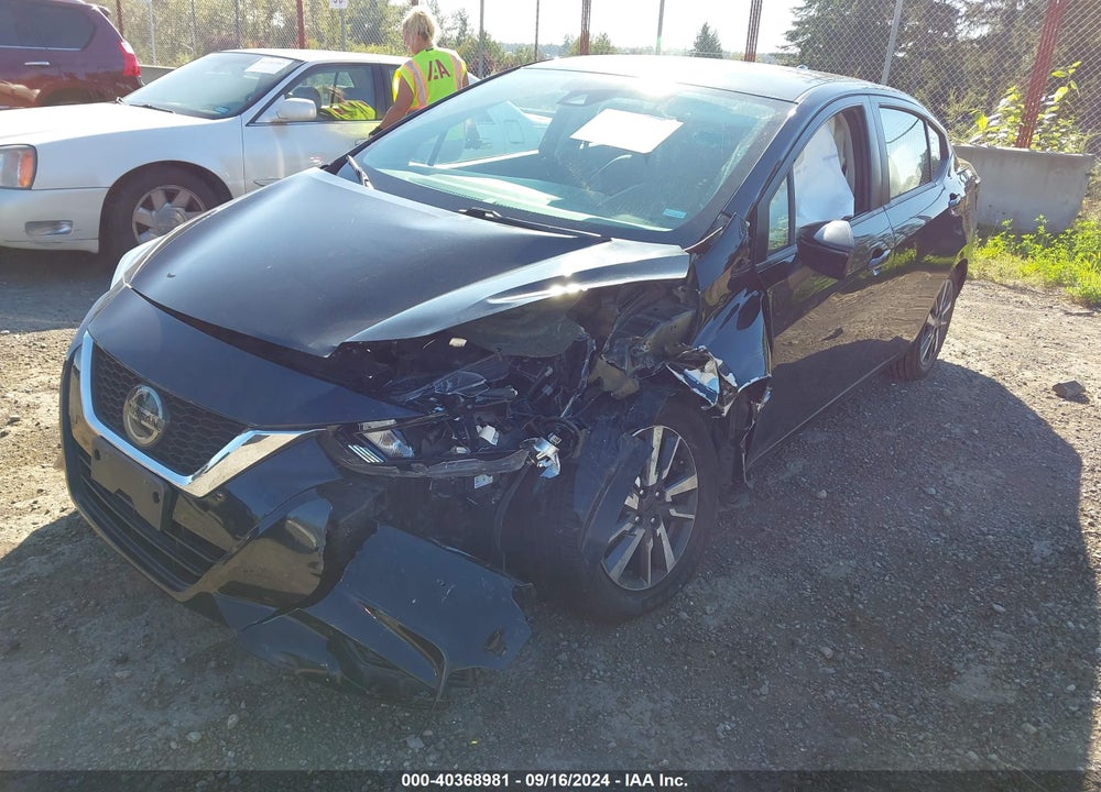 2021 NISSAN VERSA SV XTRONIC CVT VIN: 3N1CN8EV6ML876388