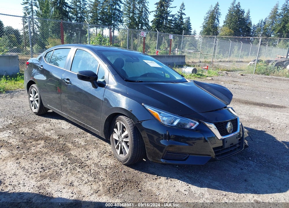 2021 NISSAN VERSA SV XTRONIC CVT VIN: 3N1CN8EV6ML876388