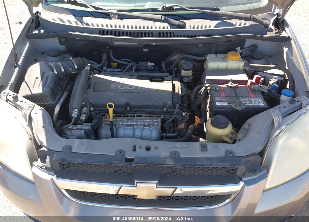 2010 CHEVROLET AVEO LT VIN: KL1TG5DE8AB112408