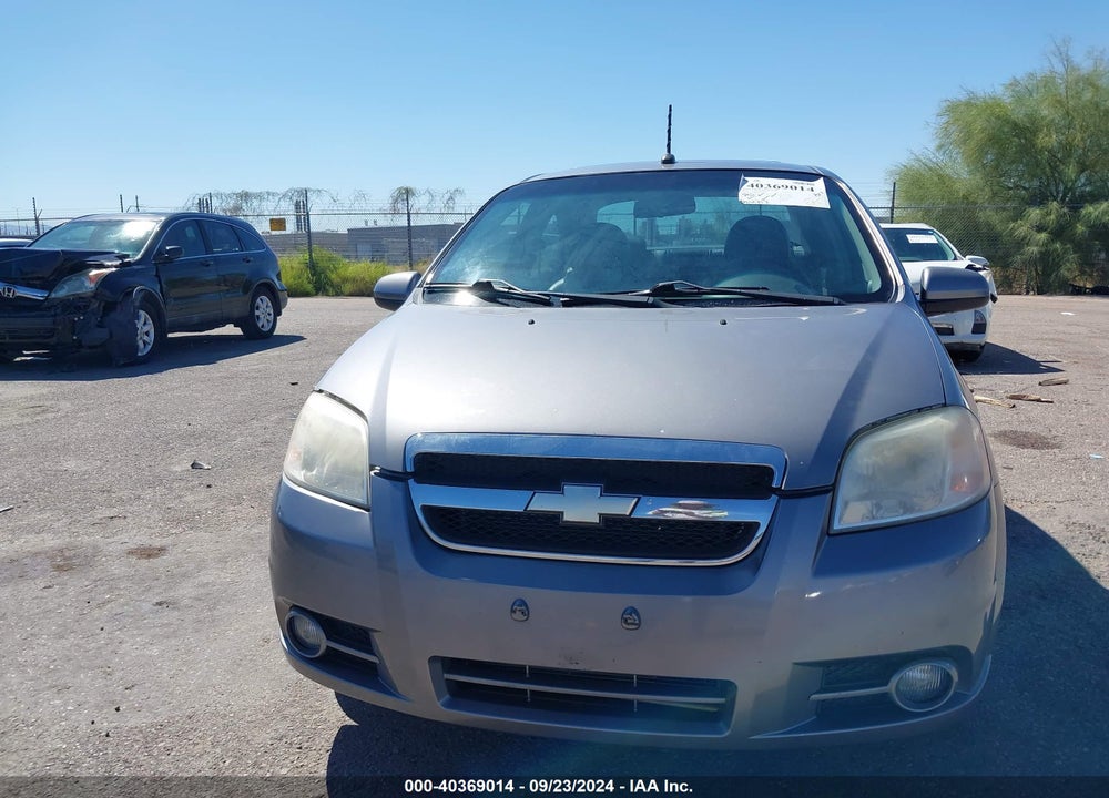 2010 CHEVROLET AVEO LT VIN: KL1TG5DE8AB112408