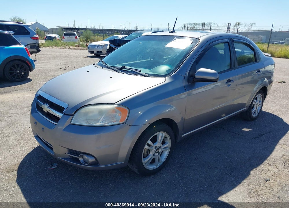2010 CHEVROLET AVEO LT VIN: KL1TG5DE8AB112408