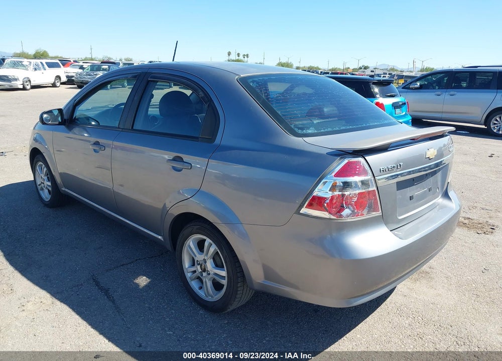 2010 CHEVROLET AVEO LT VIN: KL1TG5DE8AB112408