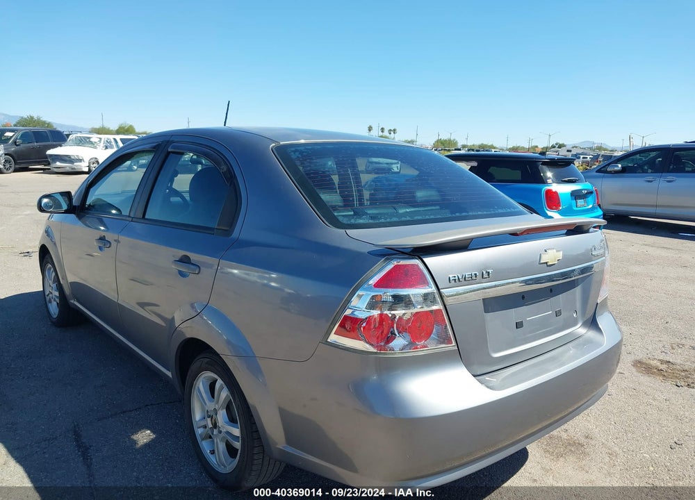 2010 CHEVROLET AVEO LT VIN: KL1TG5DE8AB112408