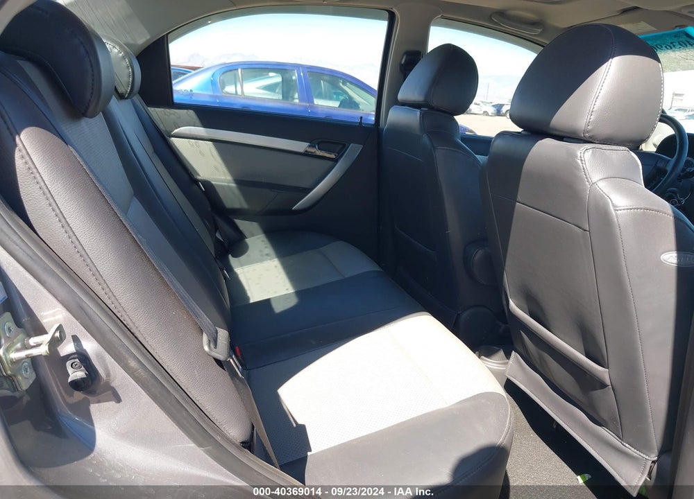 2010 CHEVROLET AVEO LT VIN: KL1TG5DE8AB112408