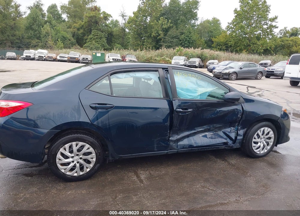 2018 TOYOTA COROLLA LE VIN: 2T1BURHE7JC080843