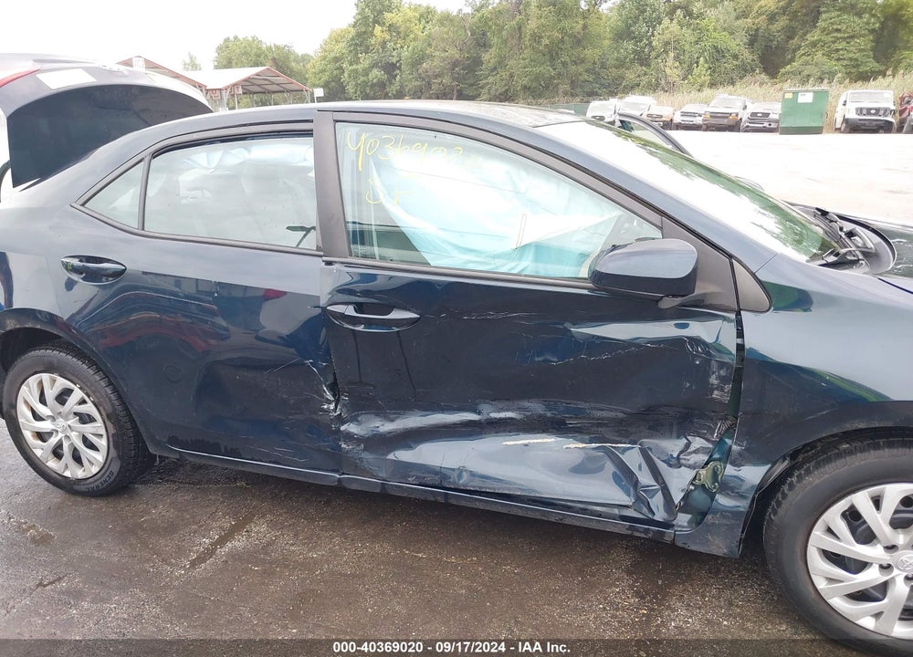 2018 TOYOTA COROLLA LE VIN: 2T1BURHE7JC080843