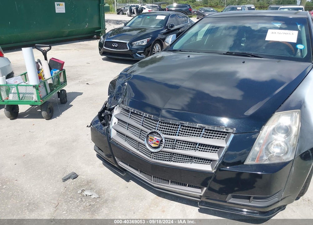 2011 CADILLAC CTS LUXURY VIN: 1G6DE5EY0B0119008