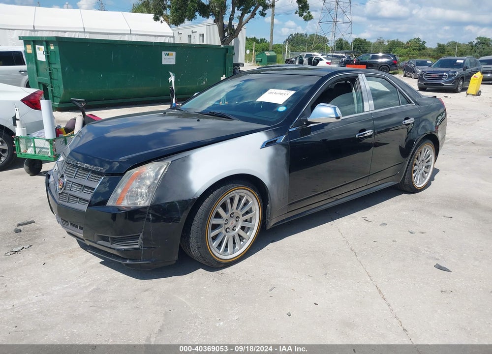 2011 CADILLAC CTS LUXURY VIN: 1G6DE5EY0B0119008