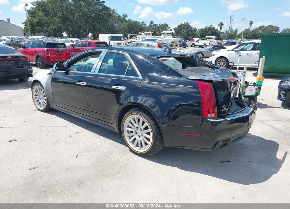 2011 CADILLAC CTS LUXURY VIN: 1G6DE5EY0B0119008