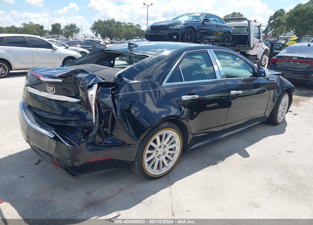 2011 CADILLAC CTS LUXURY VIN: 1G6DE5EY0B0119008