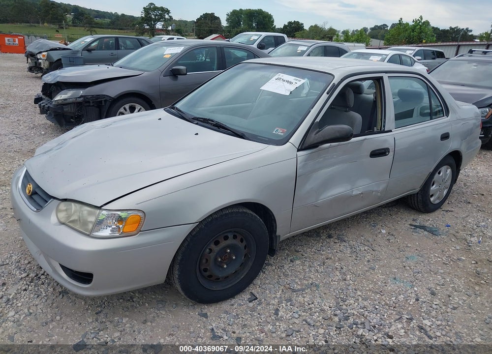 2001 TOYOTA COROLLA CE VIN: 2T1BR12E41C396714