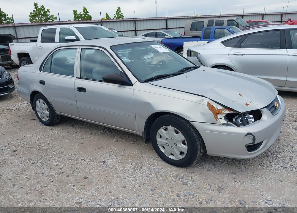 2001 TOYOTA COROLLA CE VIN: 2T1BR12E41C396714