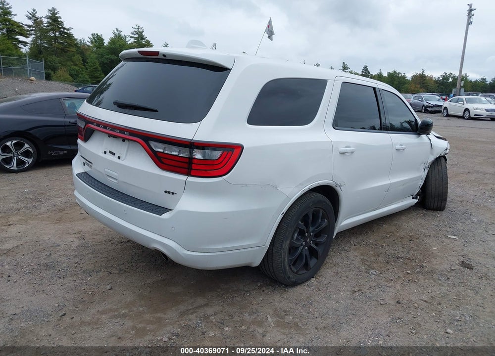 2020 DODGE DURANGO GT AWD VIN: 1C4RDJDG5LC247591