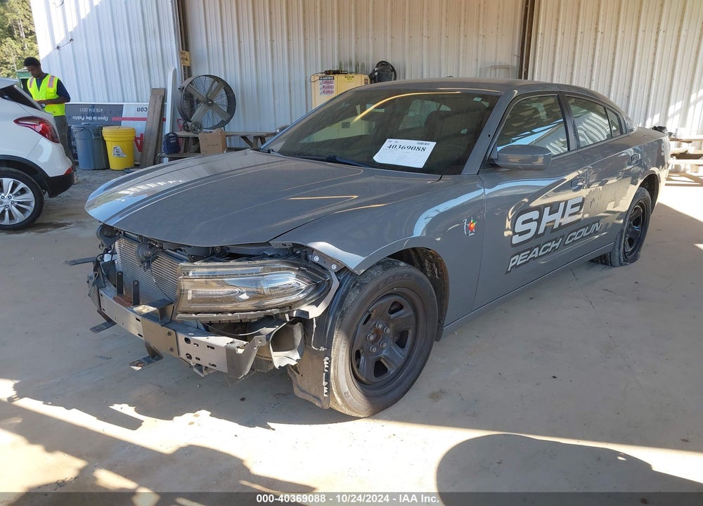 2019 DODGE CHARGER POLICE RWD VIN: 2C3CDXAG3KH510173
