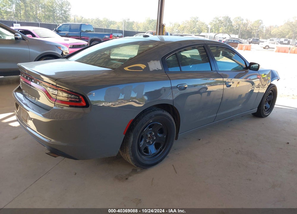 2019 DODGE CHARGER POLICE RWD VIN: 2C3CDXAG3KH510173