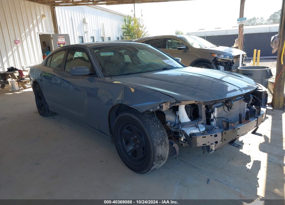 2019 DODGE CHARGER POLICE RWD VIN: 2C3CDXAG3KH510173