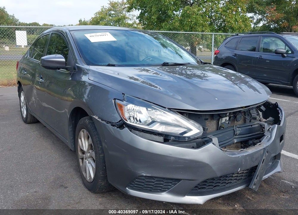 2019 NISSAN SENTRA SV VIN: 3N1AB7AP4KY319805
