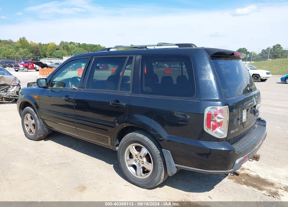2006 HONDA PILOT EX-L VIN: 2HKYF18706H527279