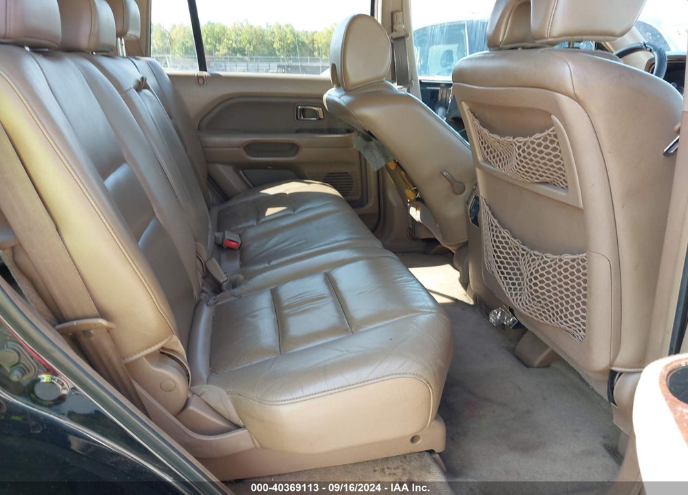 2006 HONDA PILOT EX-L VIN: 2HKYF18706H527279