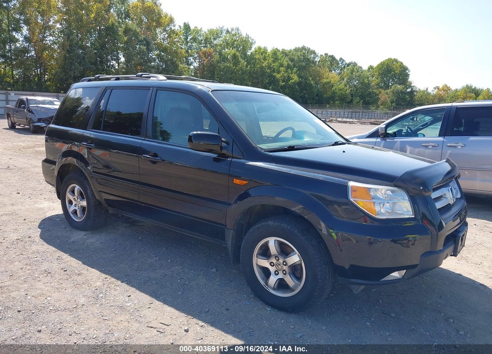 2006 HONDA PILOT EX-L VIN: 2HKYF18706H527279