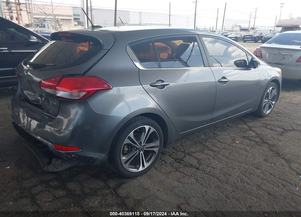 2016 KIA FORTE EX VIN: KNAFX5A85G5491585