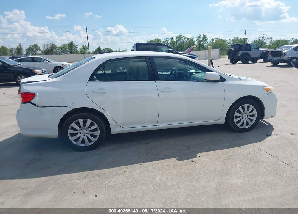 2013 TOYOTA COROLLA LE VIN: 5YFBU4EE7DP139711