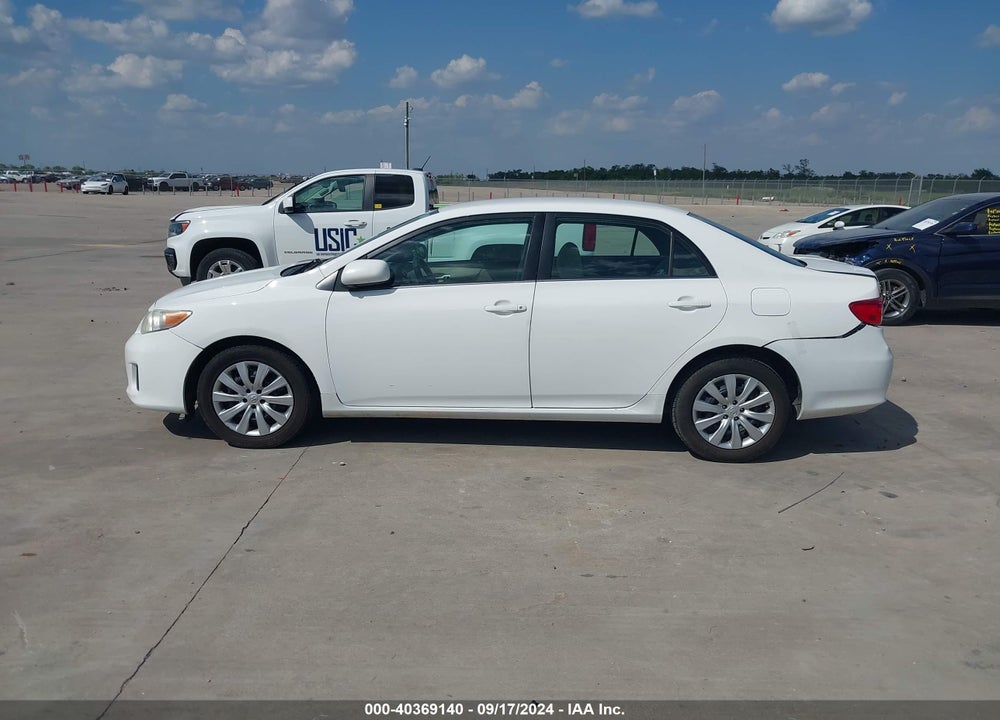 2013 TOYOTA COROLLA LE VIN: 5YFBU4EE7DP139711